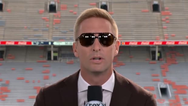 Joel Klatt in the booth